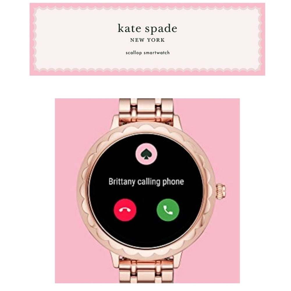 New Authentic Kate Spade Scallop Smartwatch